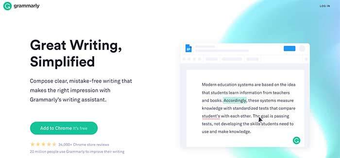 grammarly best grammar checker app for bloggers