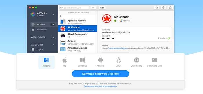 1password safari browser extension