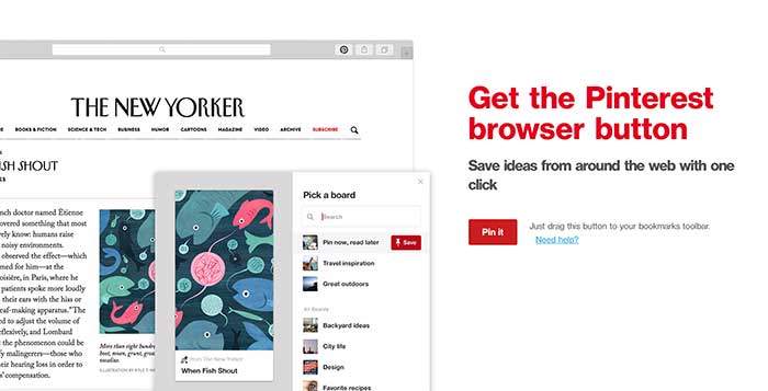 pinterest safari browser pin it bookmark