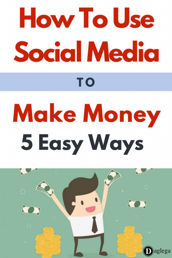 use social media make money easy ways daglega pinterest