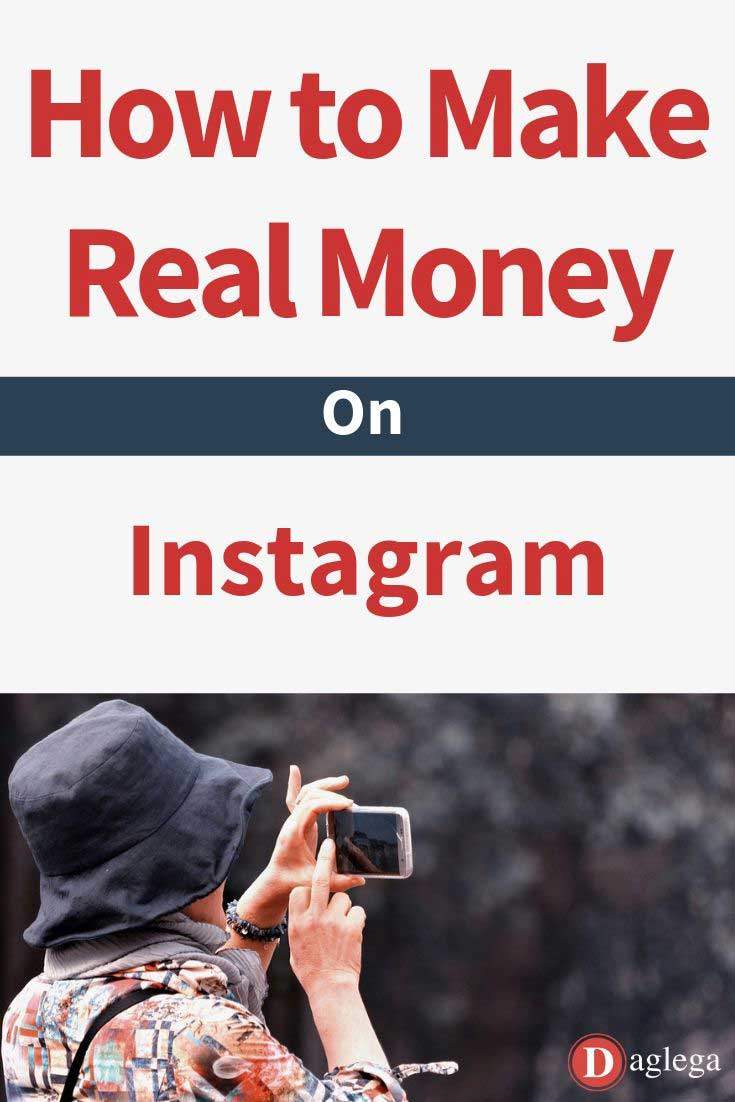 Make money on Instagram Pinterest pin