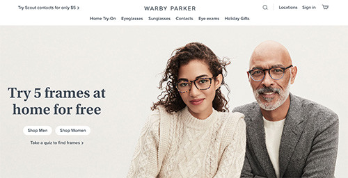 warby parker Pinterest for business