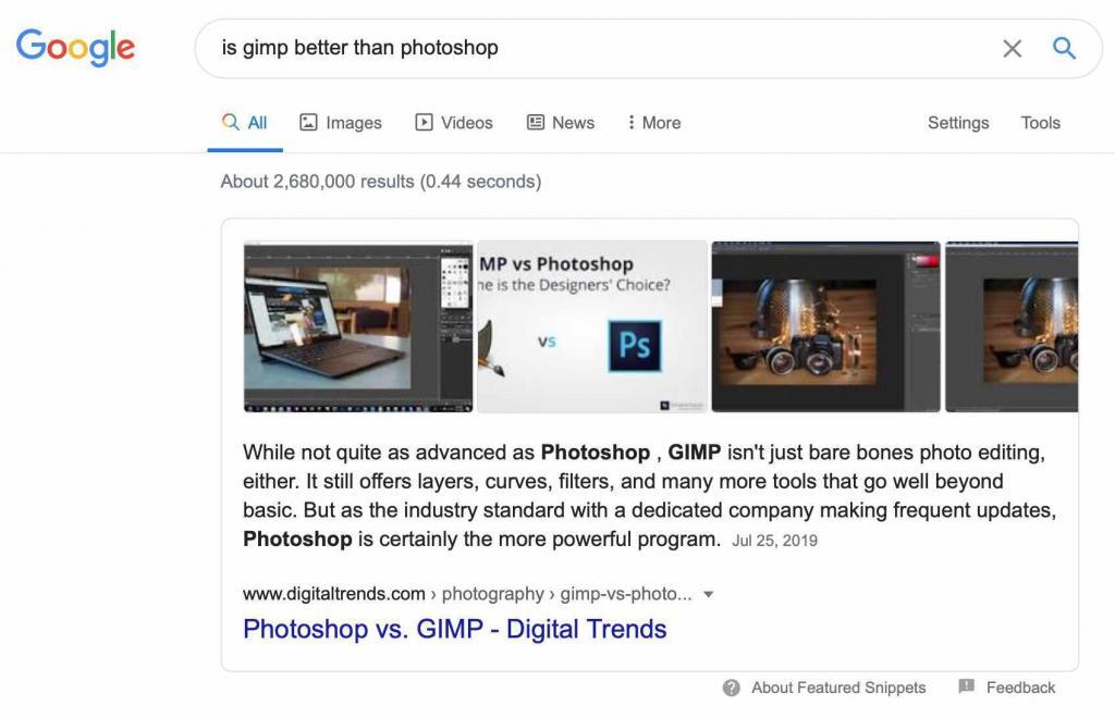 gimp better than photoshop 2020 SEO Trends